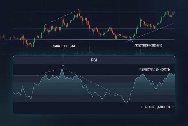 ложные сигналы RSI: как их фильтровать через дивергенцию